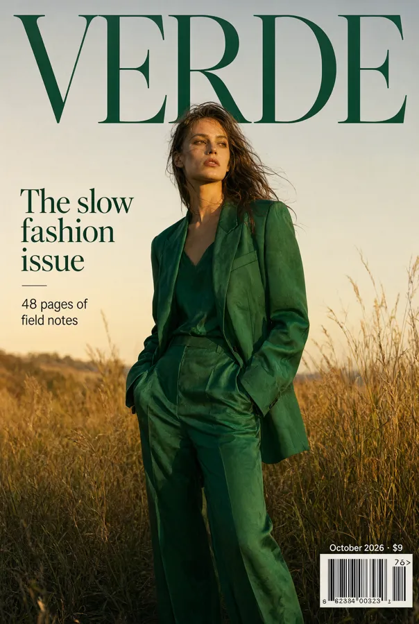 Qwen-Image-2.1, Magazine cover, seed 11