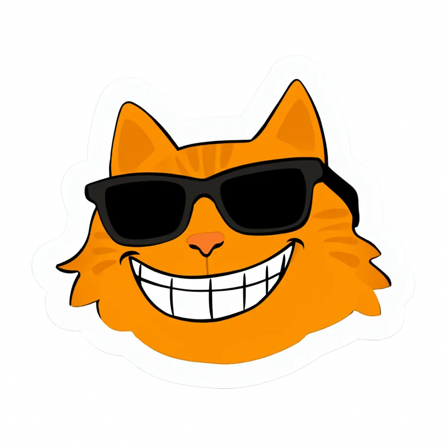 Qwen-Image-2.1, Sticker, seed 11