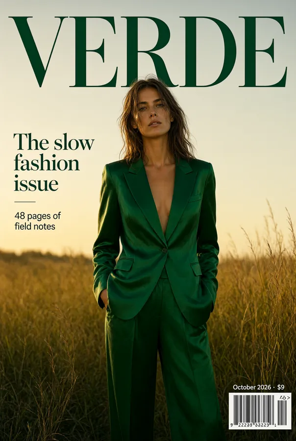 Qwen-Image-2.1-Turbo, Magazine cover, seed 11